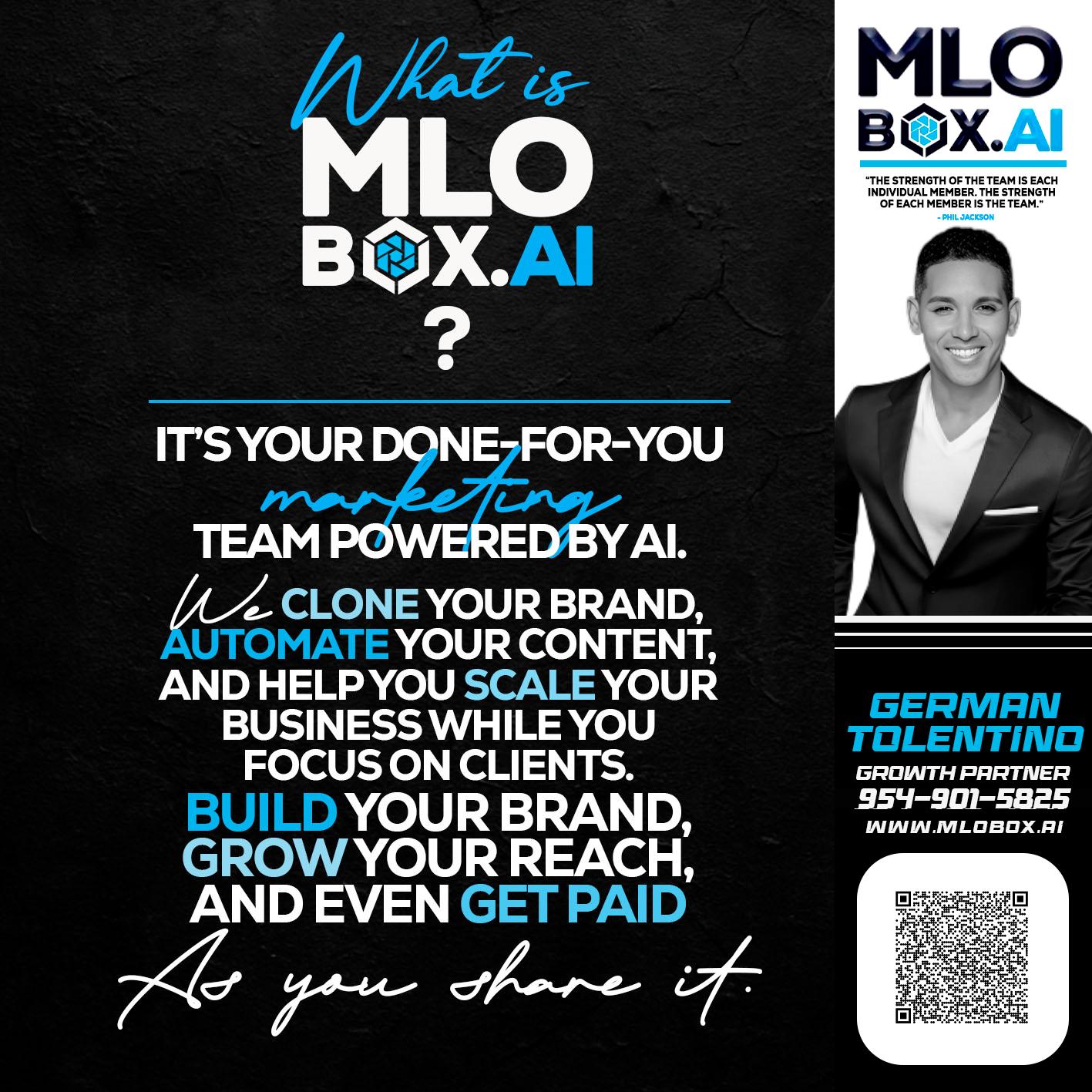 WHAT IS MLOBOX? - German Tolentino -Mortgage Advisor