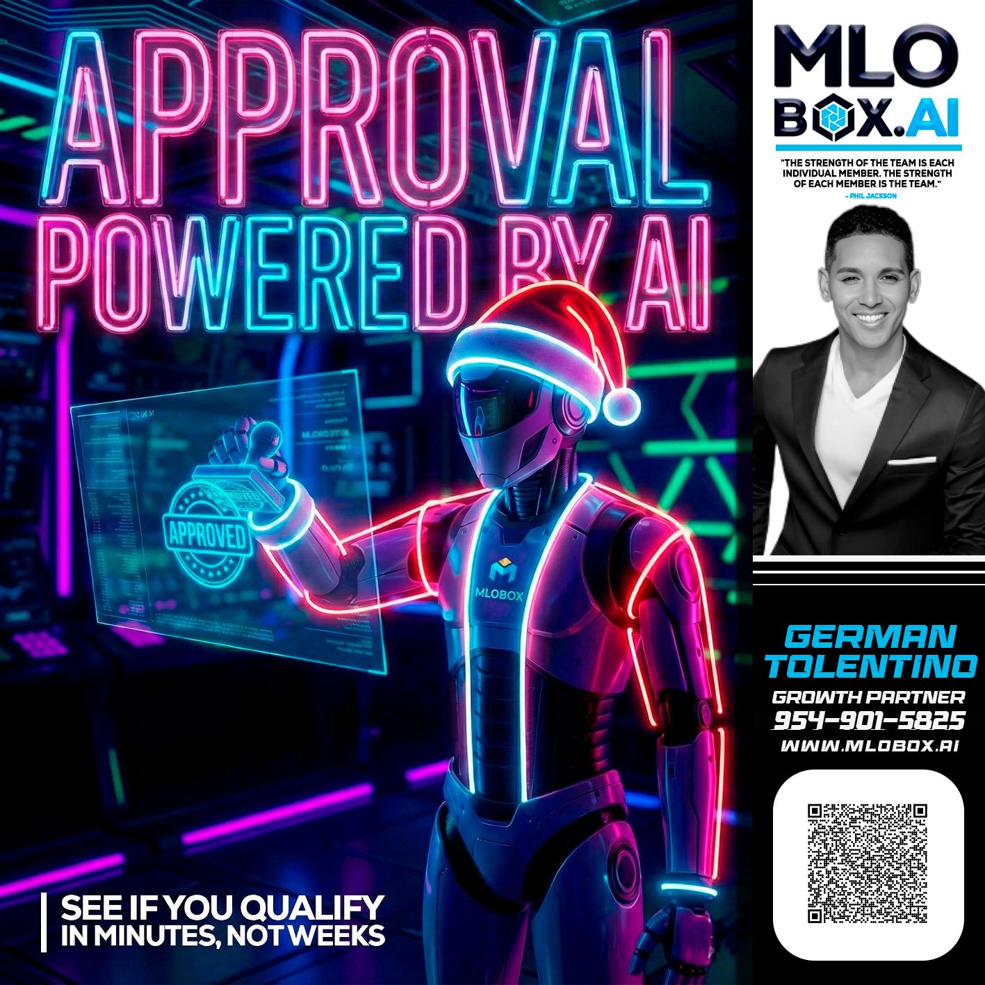 APPROVAL BY AI - German Tolentino -Mortgage Advisor