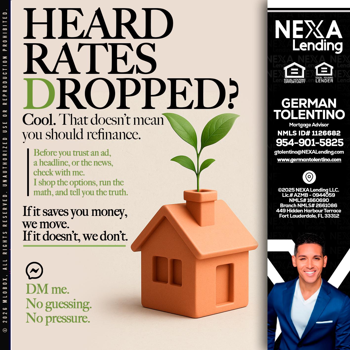 HEARD RATES - German Tolentino -Mortgage Advisor
