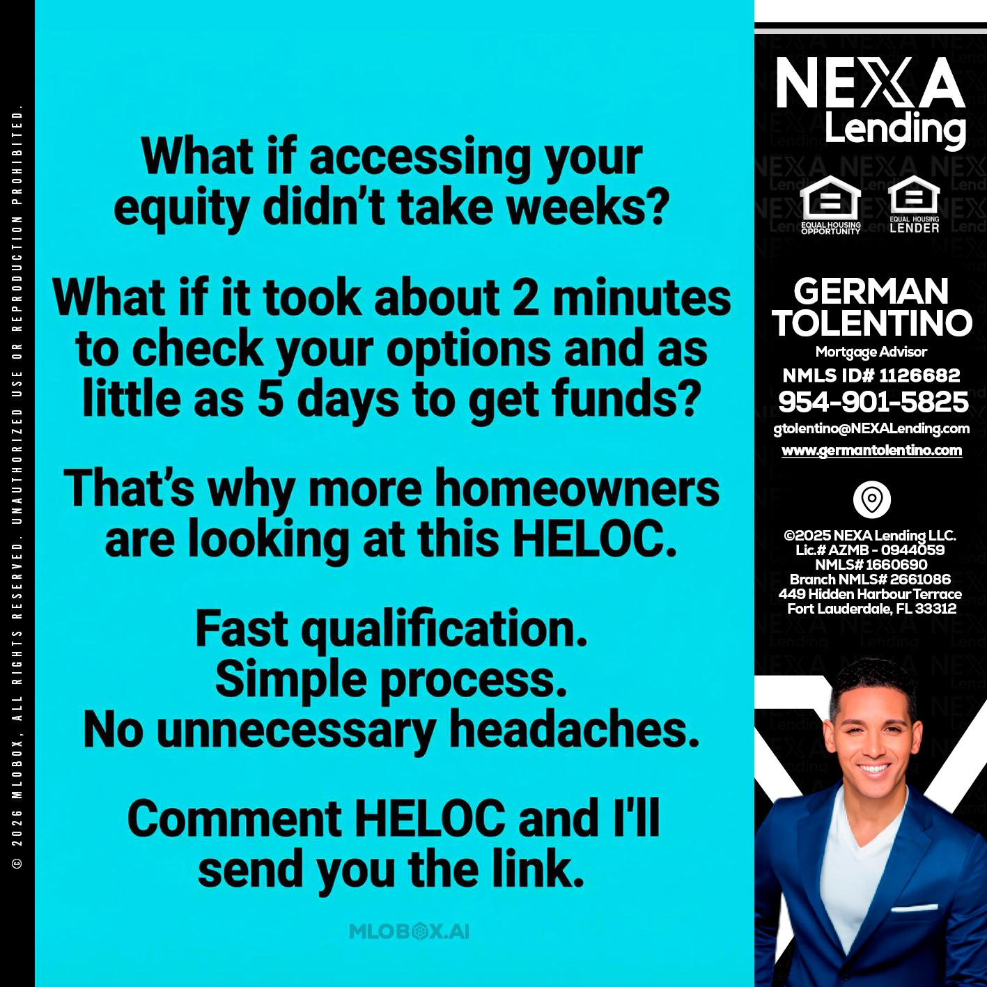 what if - German Tolentino -Mortgage Advisor