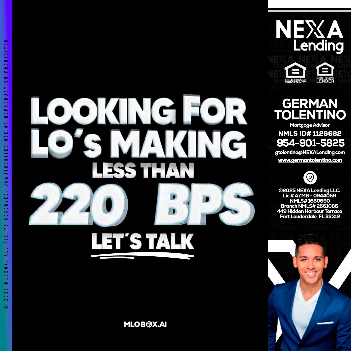 LOOKING FOR - German Tolentino -Mortgage Advisor