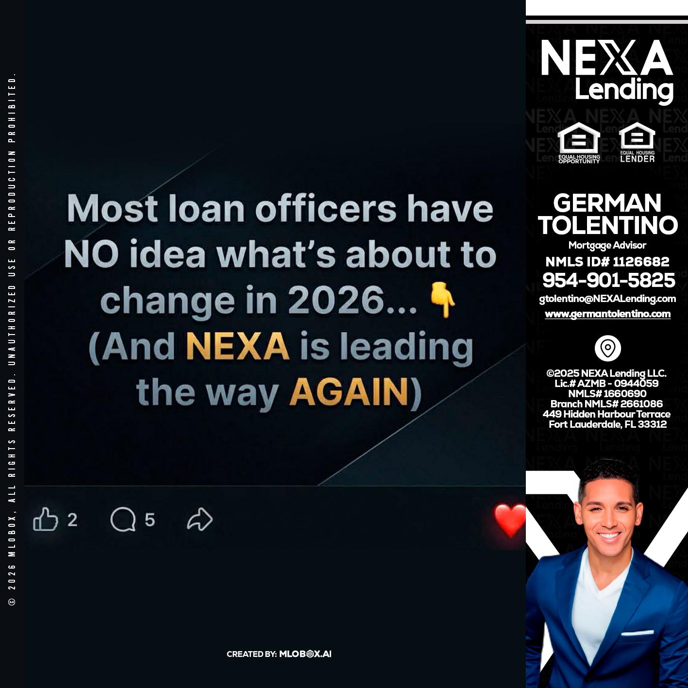 most loan officers - German Tolentino -Mortgage Advisor