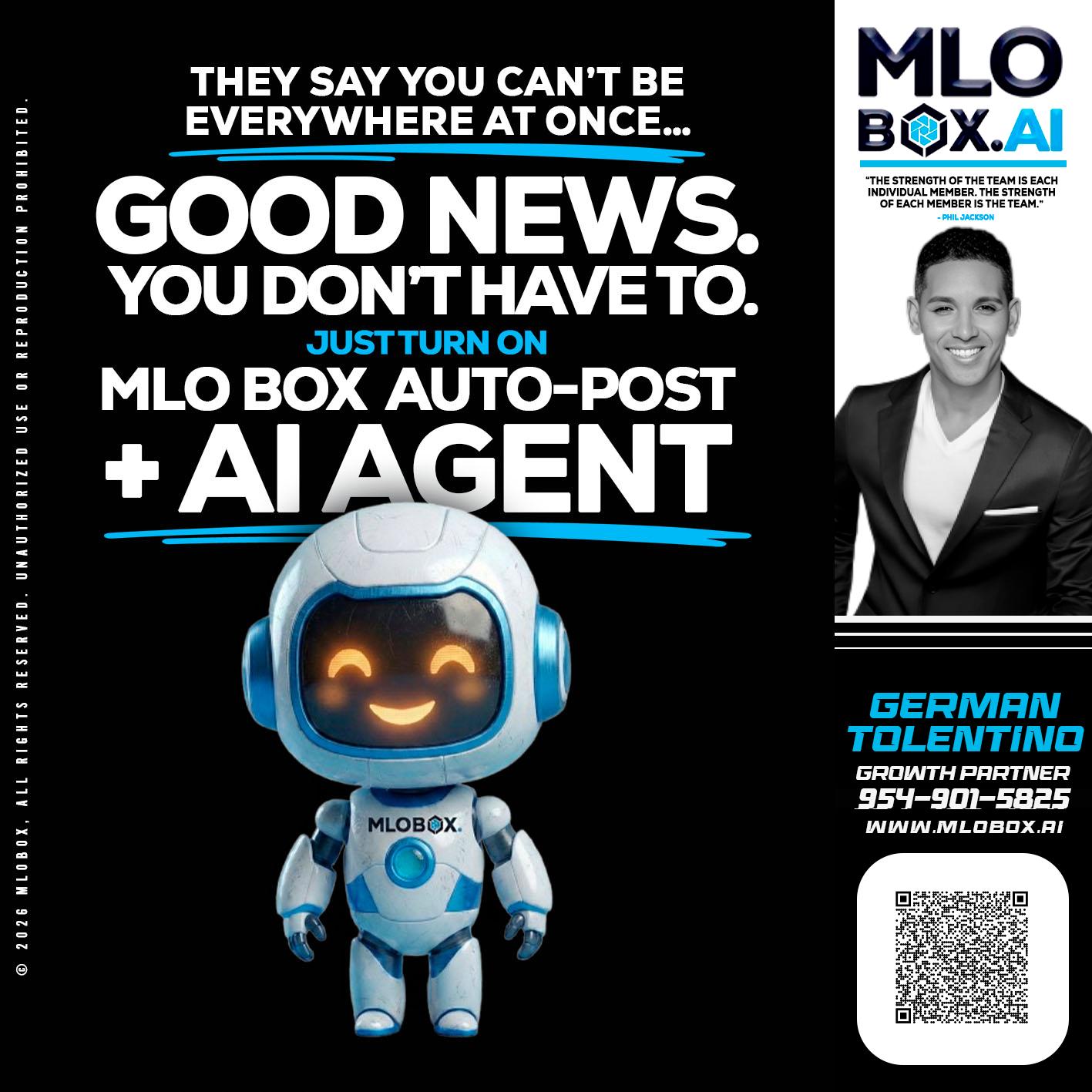 GOOD NEWS - German Tolentino -Mortgage Advisor