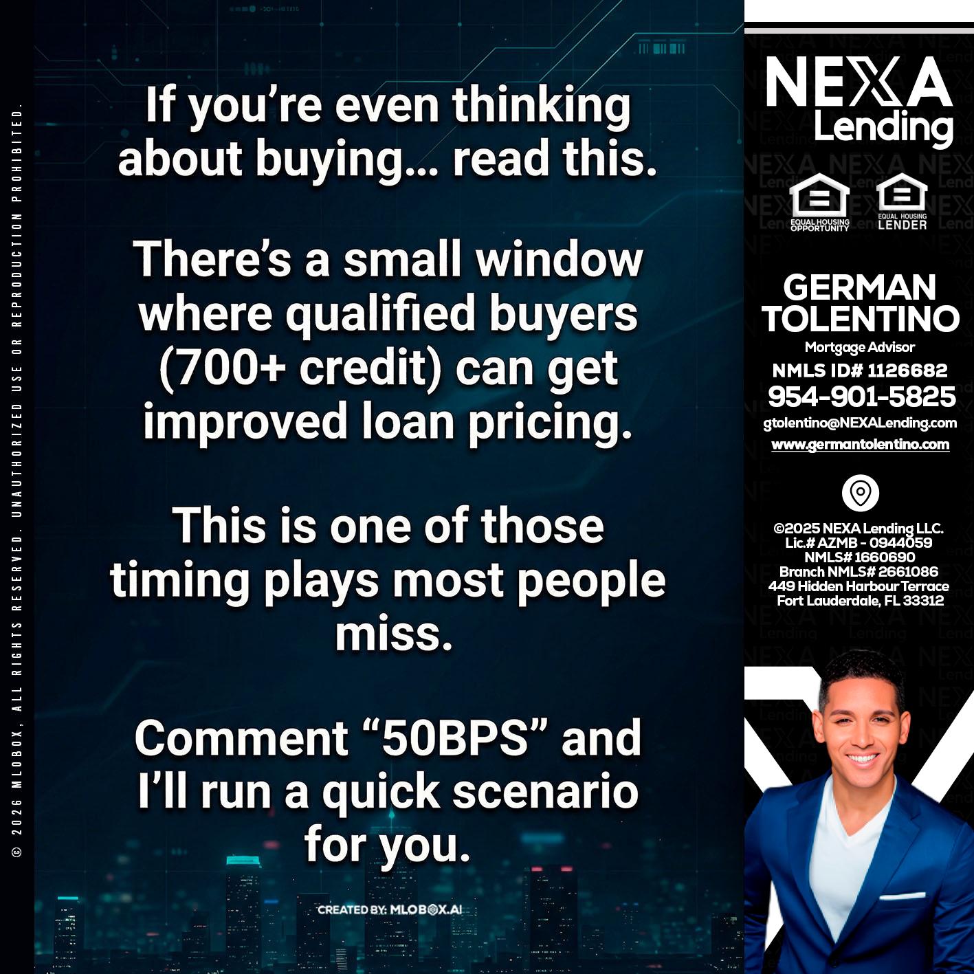 IF YOU EVER - German Tolentino -Mortgage Advisor