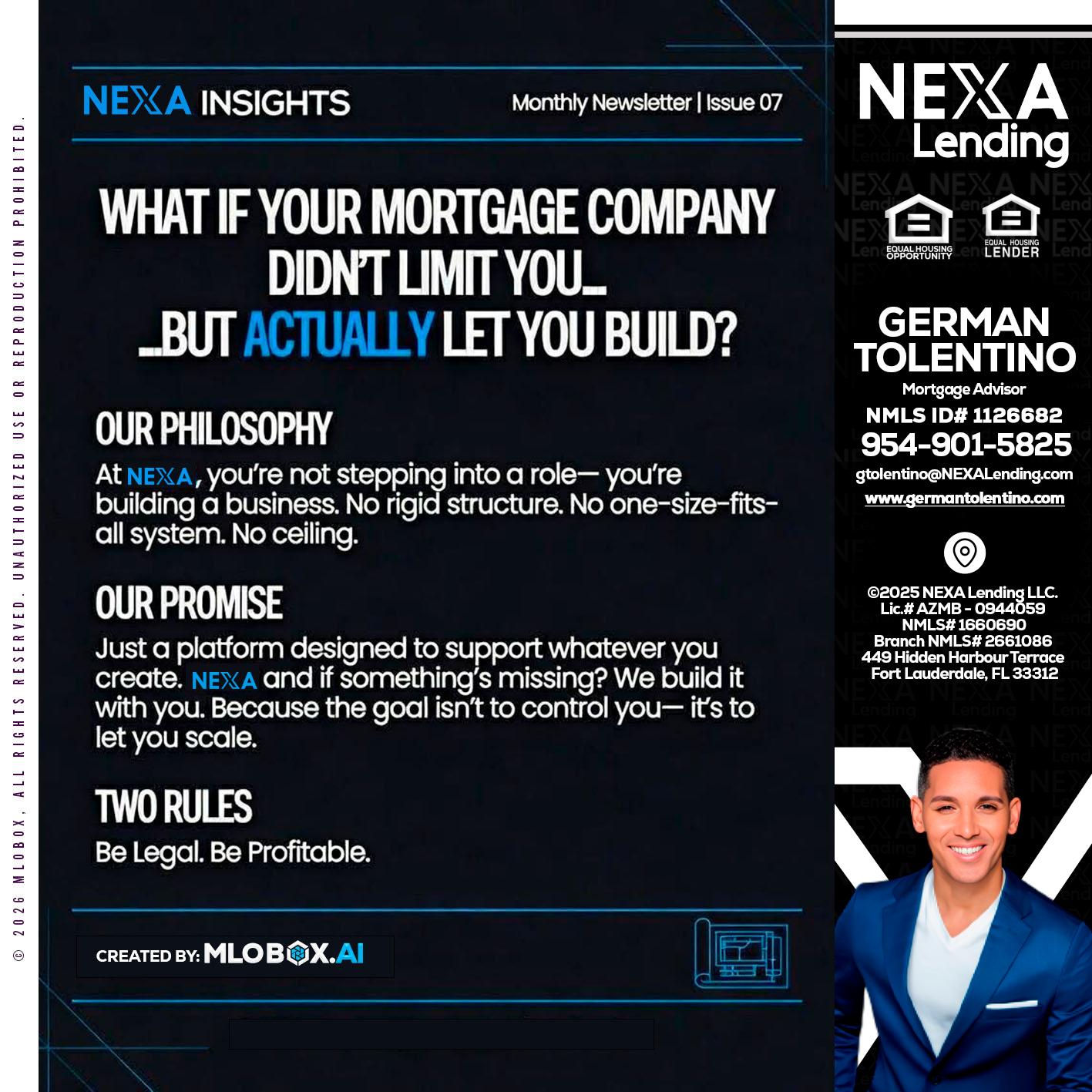 NEXA INSIGHTS - German Tolentino -Mortgage Advisor