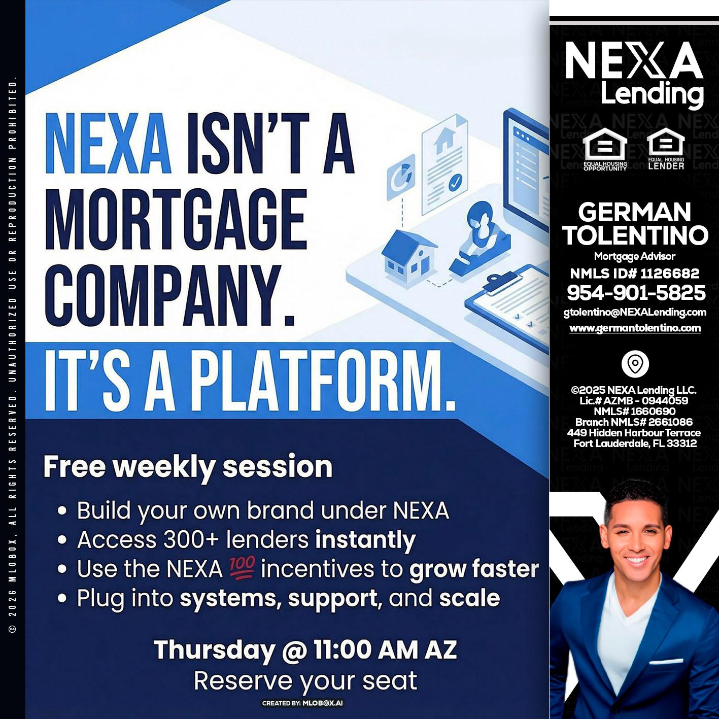 NEXA ISNT - German Tolentino -Mortgage Advisor