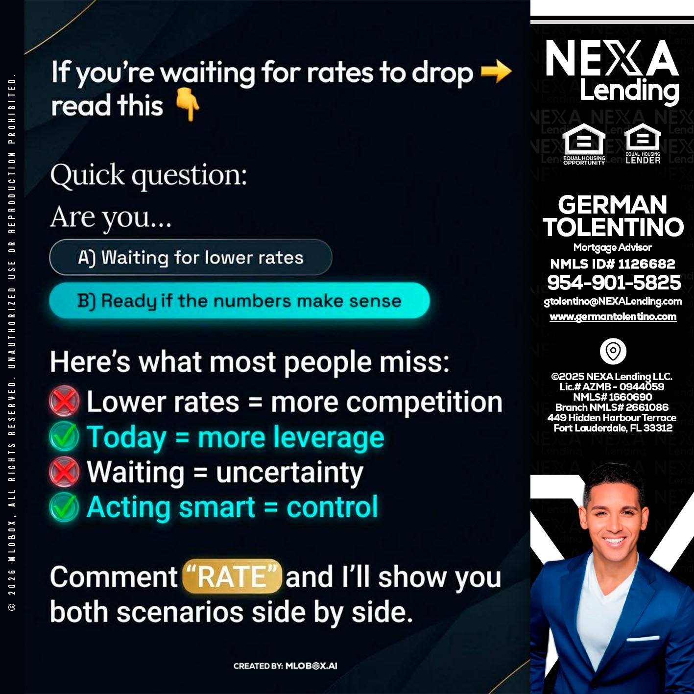 IF YOU ARE - German Tolentino -Mortgage Advisor