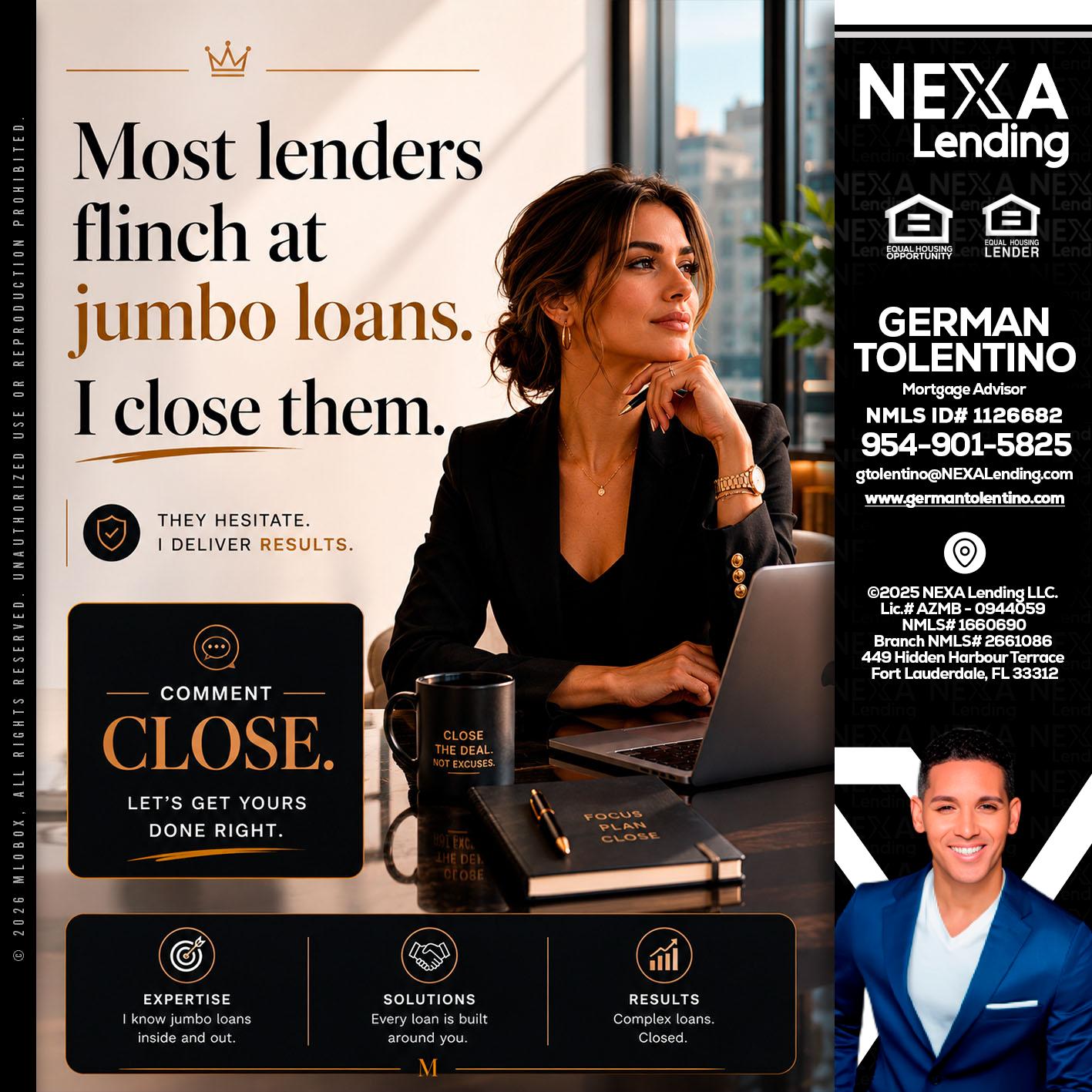 most lenders - German Tolentino -Mortgage Advisor