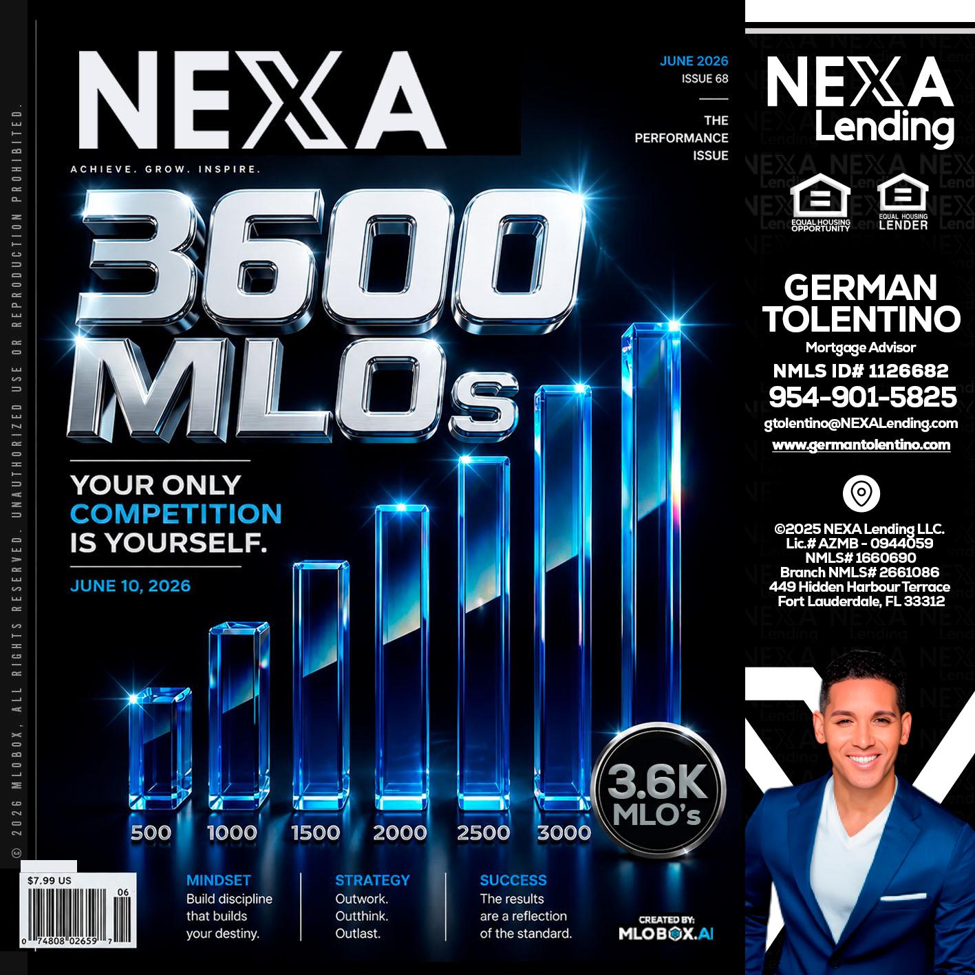 3600 MLOs - German Tolentino -Mortgage Advisor