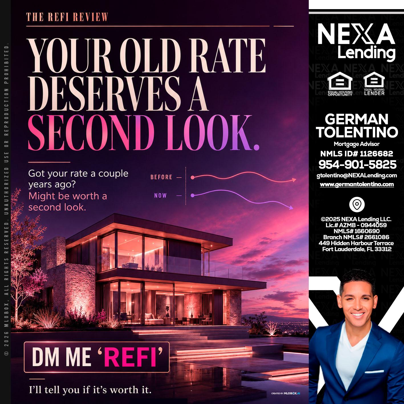 YOUR OLD - German Tolentino -Mortgage Advisor