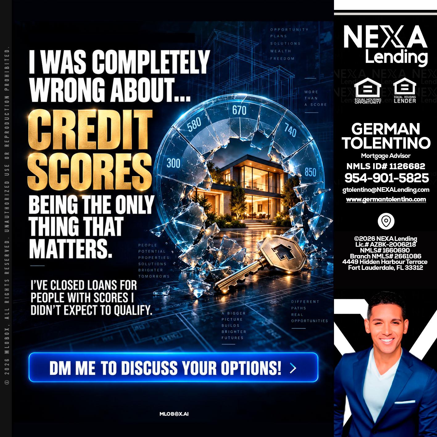 I WAS COMPLETY - German Tolentino -Mortgage Advisor