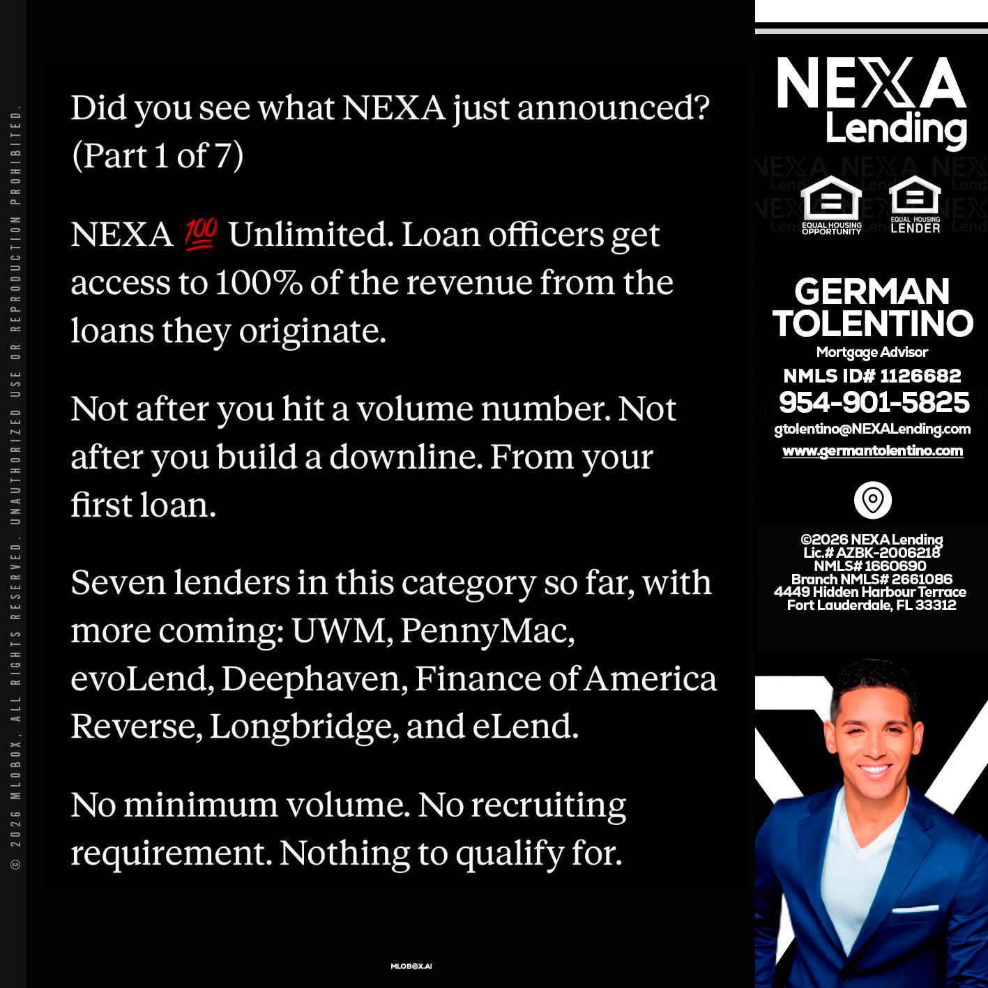 DID YOU KNOW - German Tolentino -Mortgage Advisor