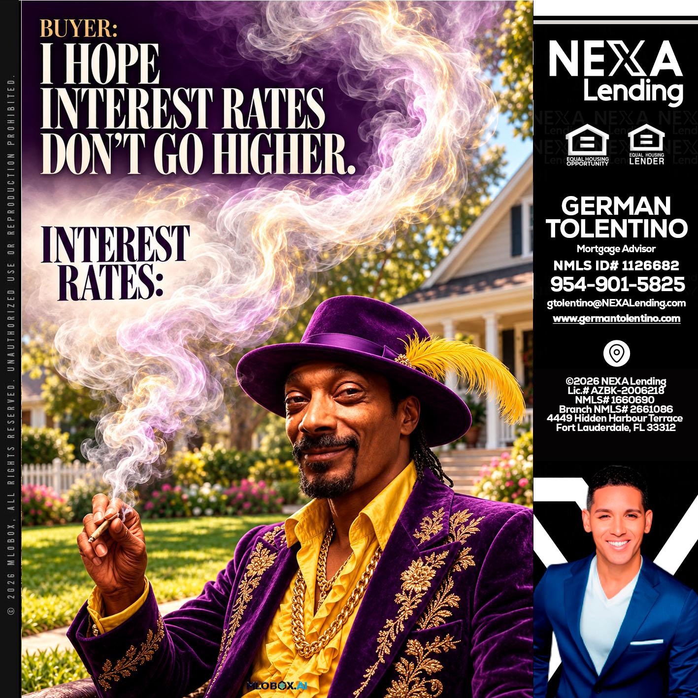 I HOPE RATES - German Tolentino -Mortgage Advisor