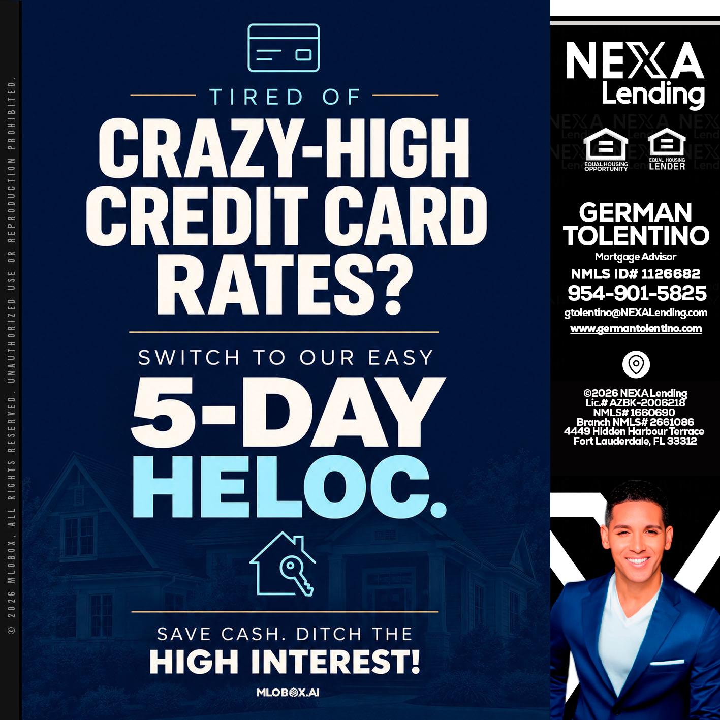 crazy high - German Tolentino -Mortgage Advisor